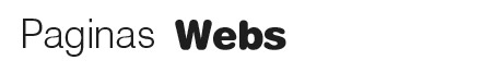 Paginas Webs