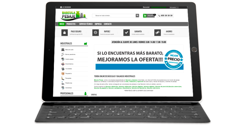 Tienda Online de básculas industriales – balsur