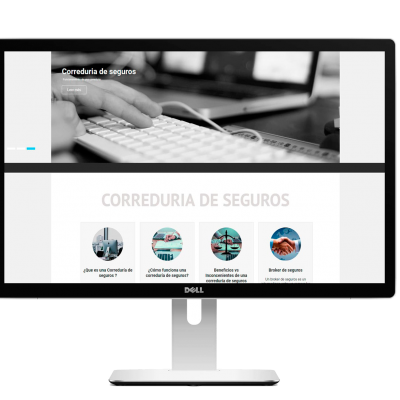 Web Correduria de Seguros